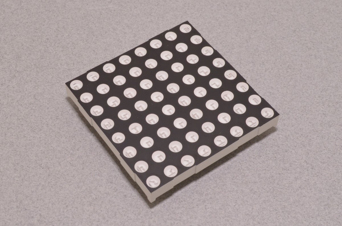 8x8 LED Matrix - Red (60mm x 60mm)