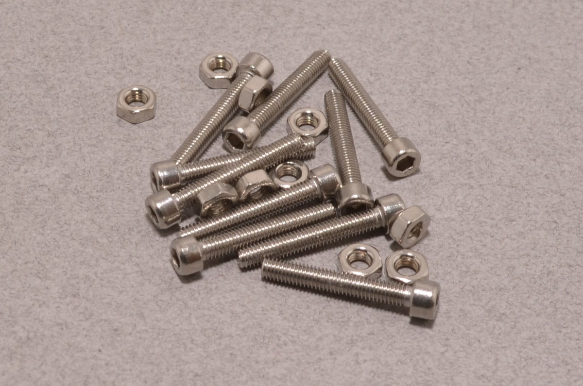 M3 x 20mm Socket Cap Screw Set - 20 pcs