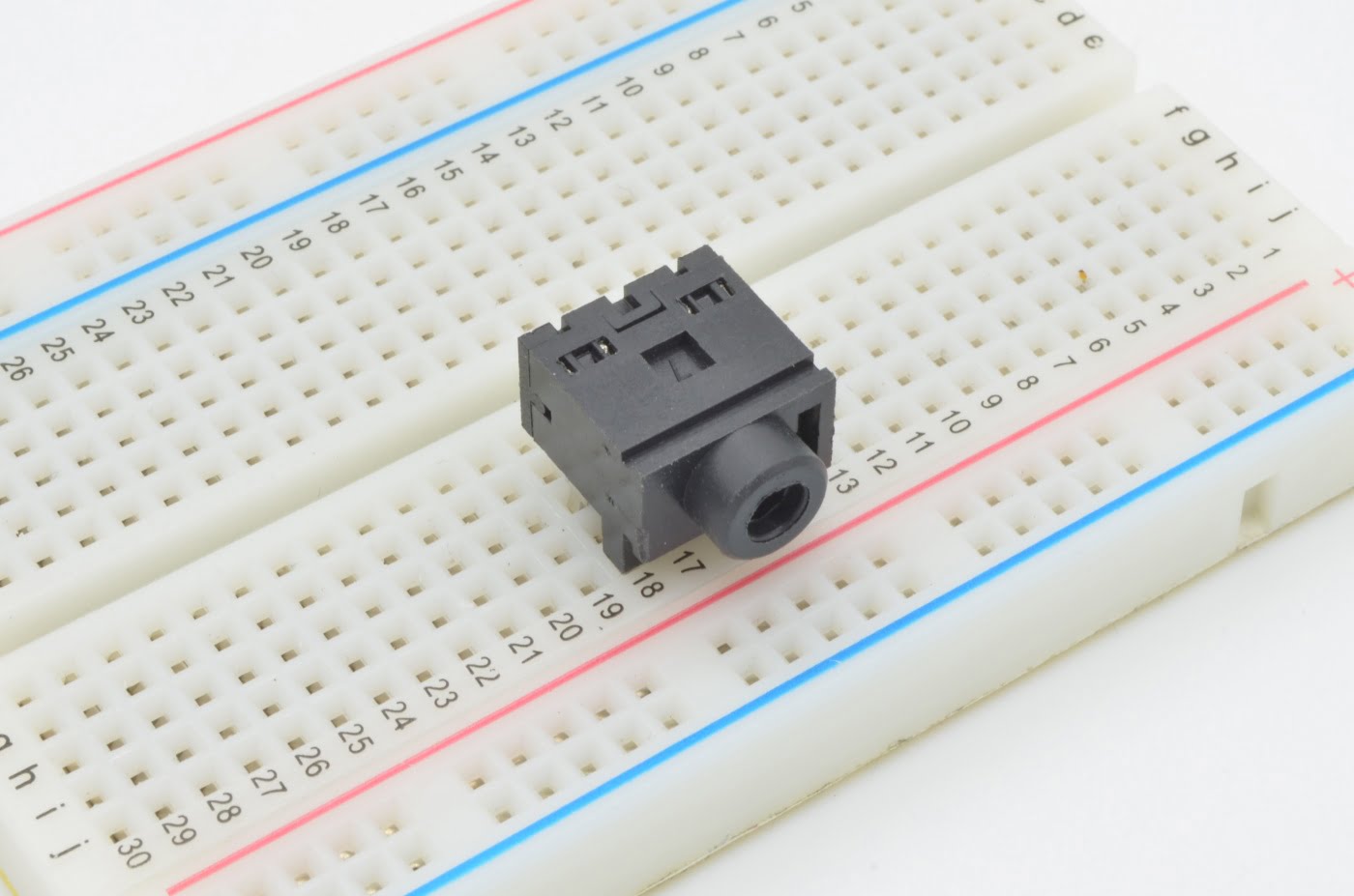 Breadboard Friendly 3.5mm Stereo Headphone Jack