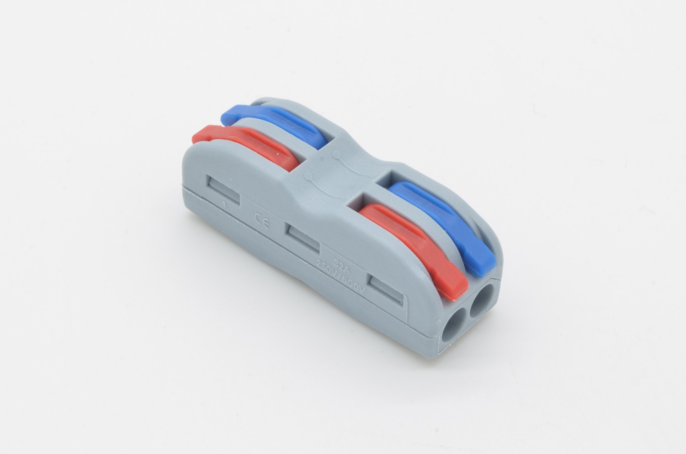 Spring Clamp Connector - 2 Wire