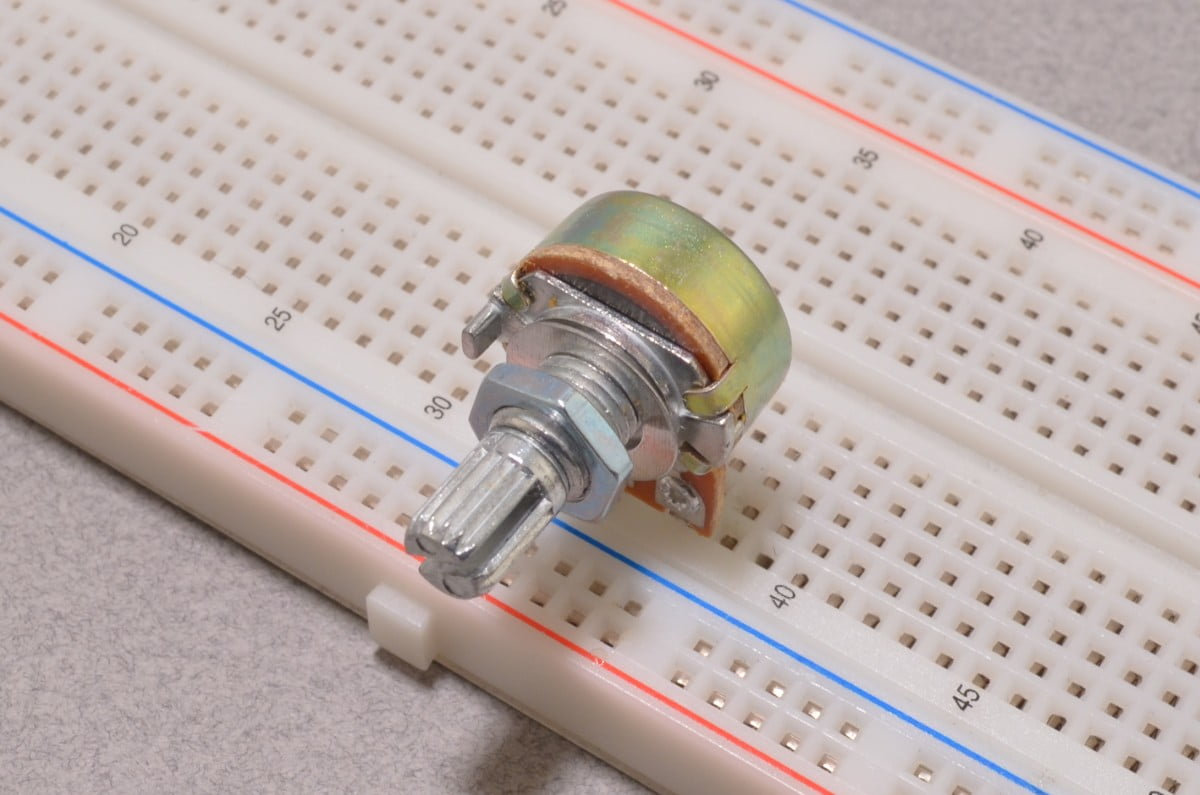 500K Ohm Breadboard Friendly Potentiometer