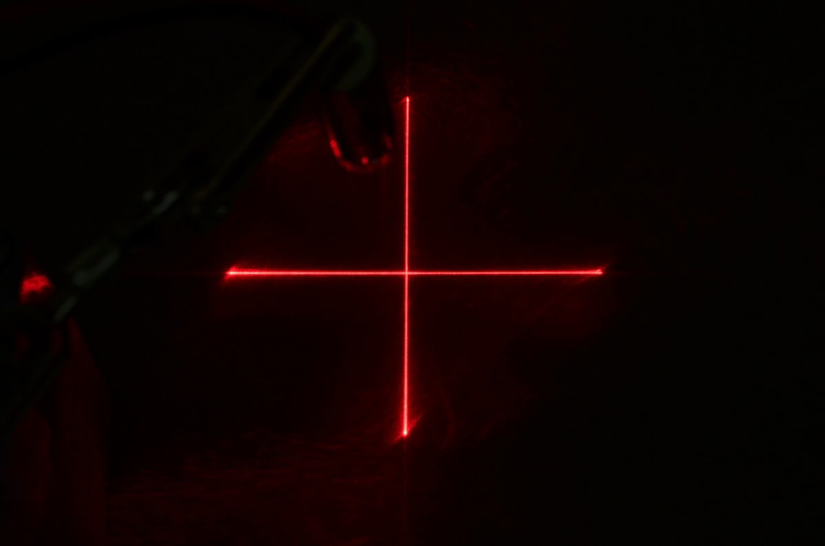5mW 650nm Red Laser - Adjustable Cross