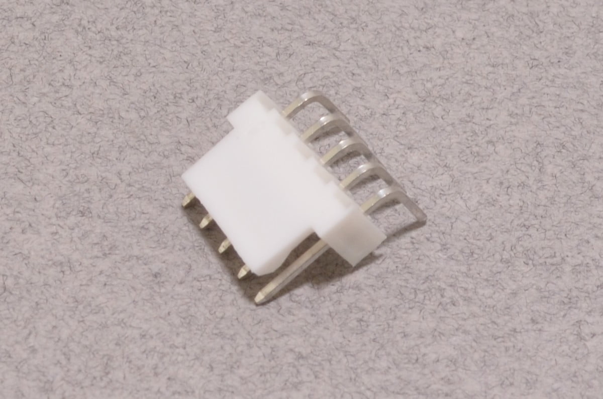 Molex 5 Pin RA Header - 0.100"