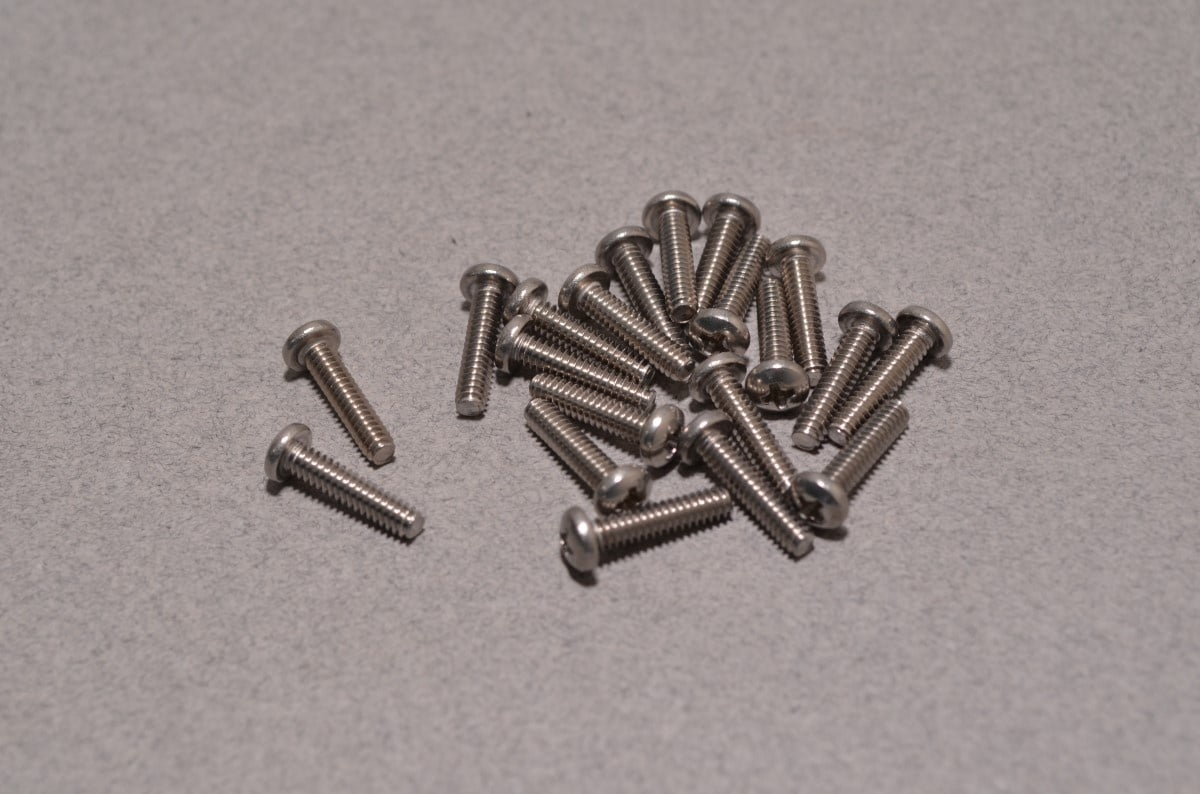 4/40 x 1/2" Phillips (20 Pack)