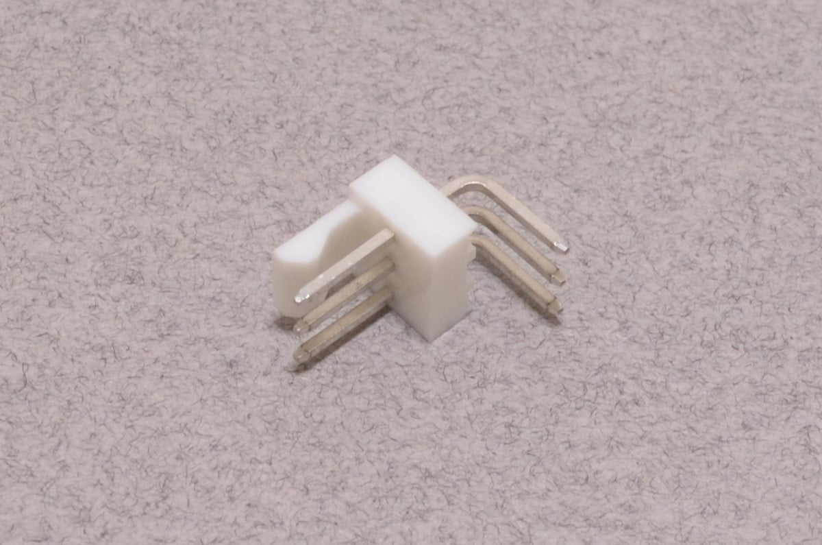 Molex 3 Pin RA Header - 0.100"