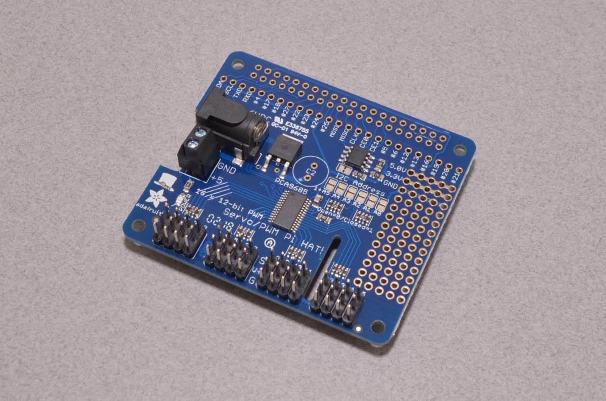 PWM/Servo HAT for Raspberry Pi