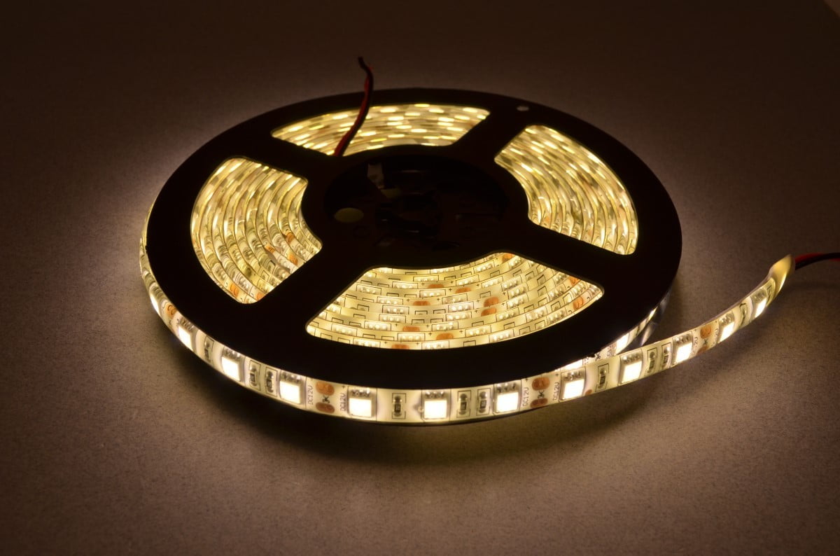 Warm White LED Strip Light - 5M