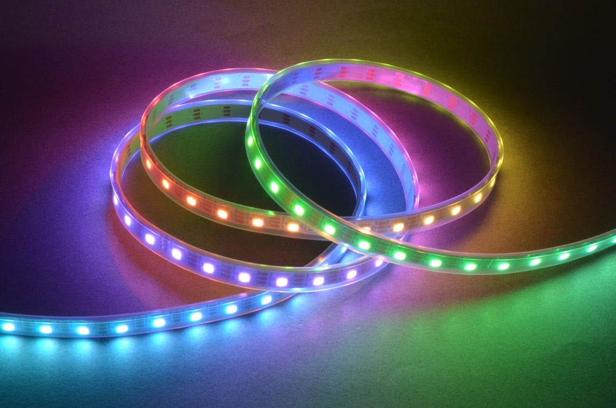 SK6812 Digital RGBW LED Strip - 60 LED / Meter