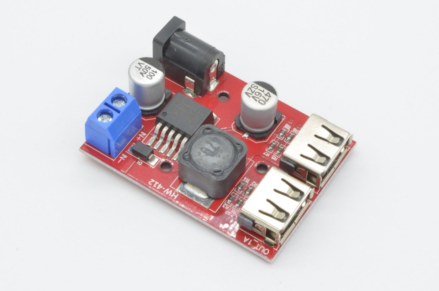 6-25V Dual USB Step Down Regulator