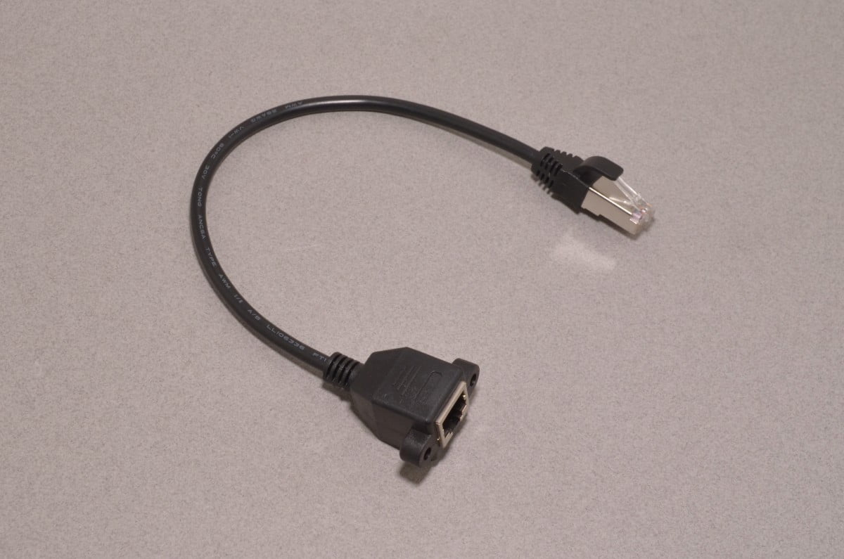 Panel Mount Ethernet Cable