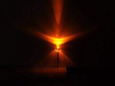 5mm Amber LED - Super Bright - 591nm