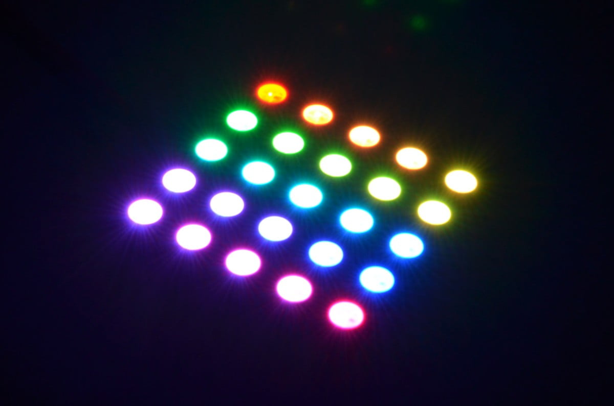 WS2812 RGB 5x5 LED Panel
