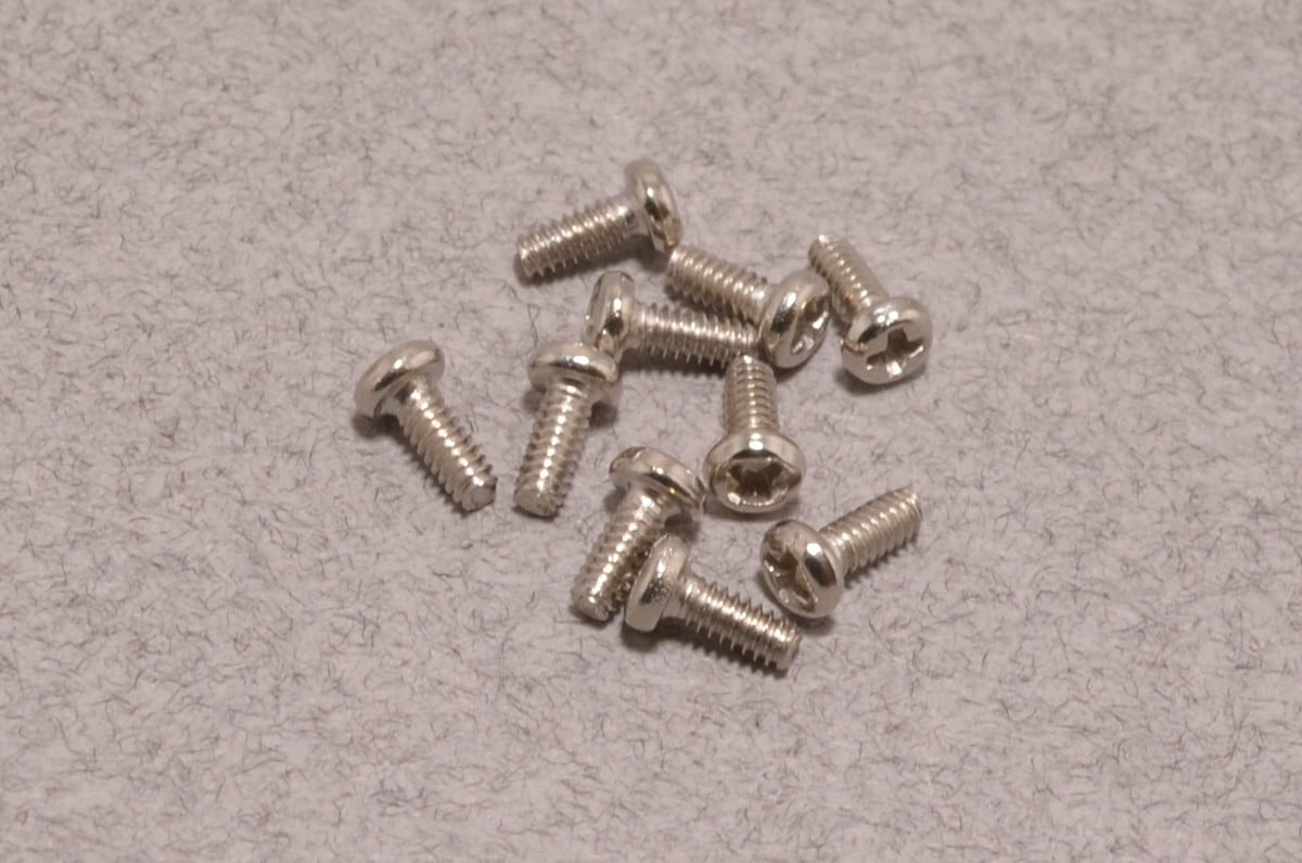 M1.6 x 4mm Phillips (10 Pack)