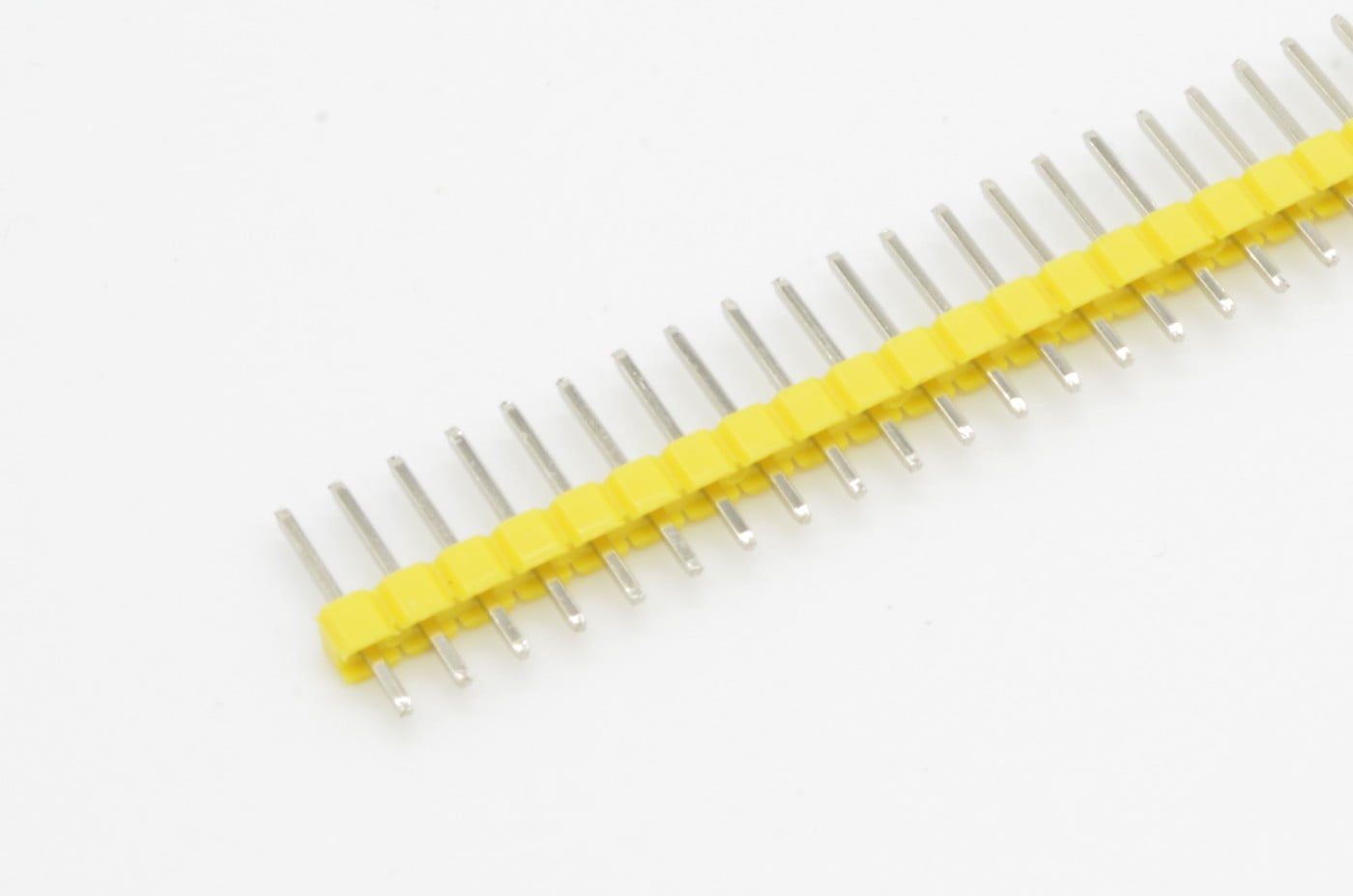 40 Pin Breakaway Male Header - Yellow