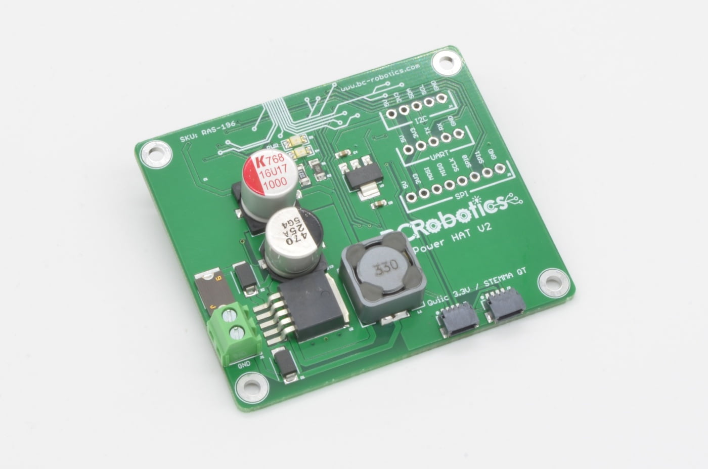 Raspberry Pi Power HAT v2 - Assembled