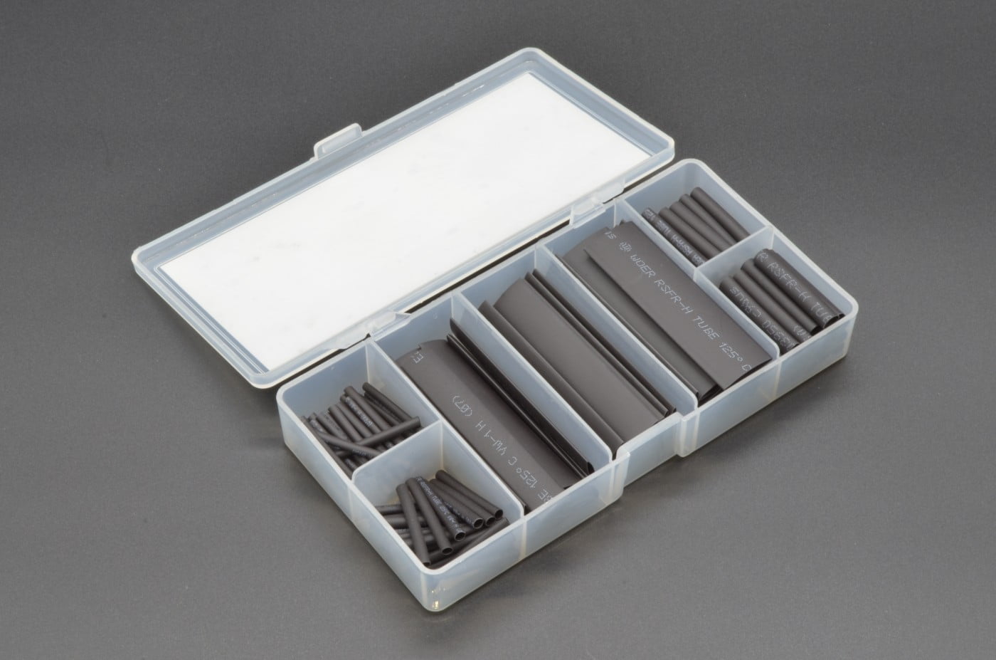 127 Piece Black Heat Shrink Kit