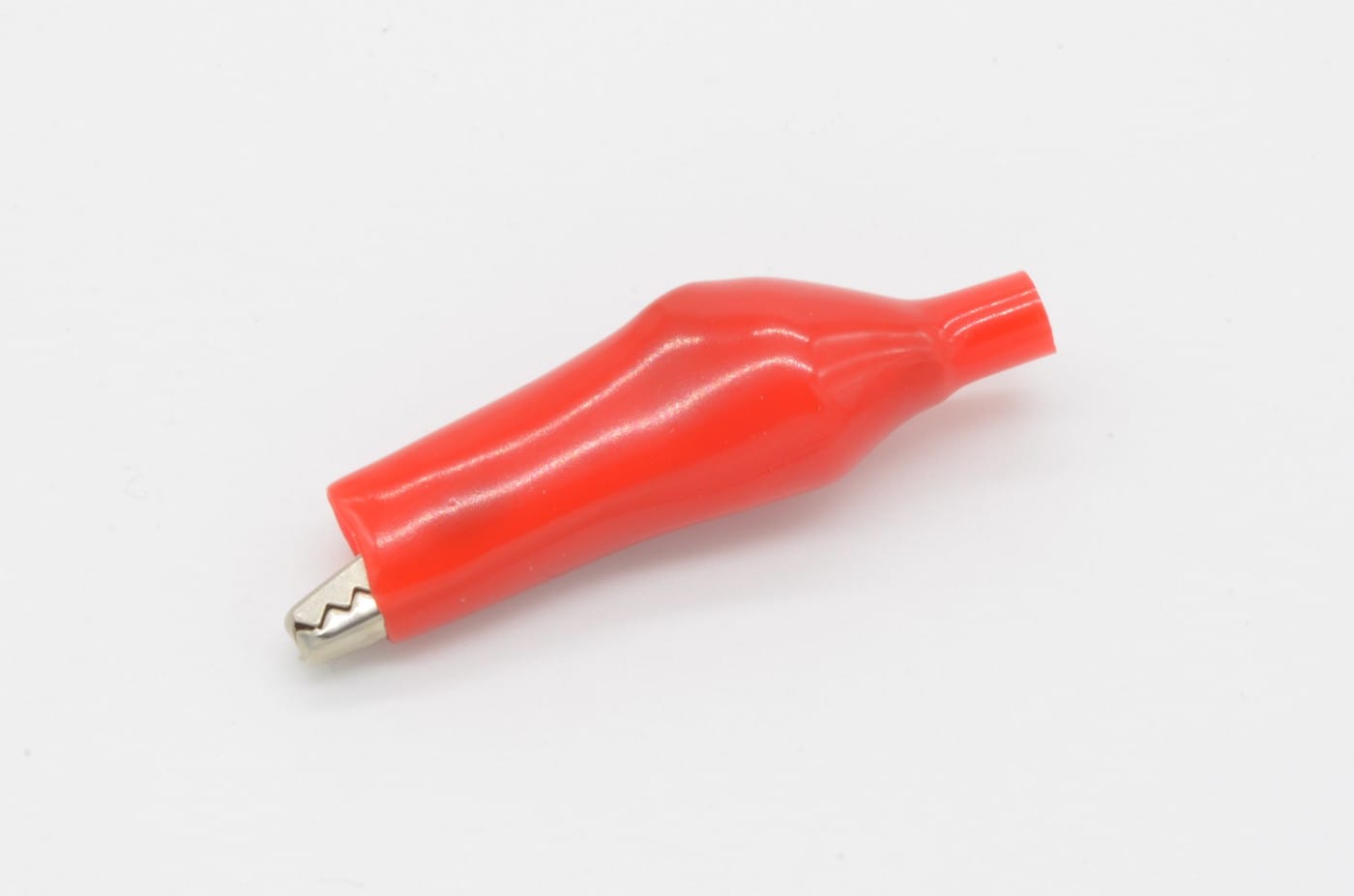 Large Alligator Clip with Sleeve - Red