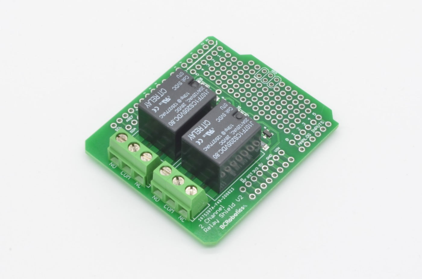 2 Channel Arduino Relay Shield