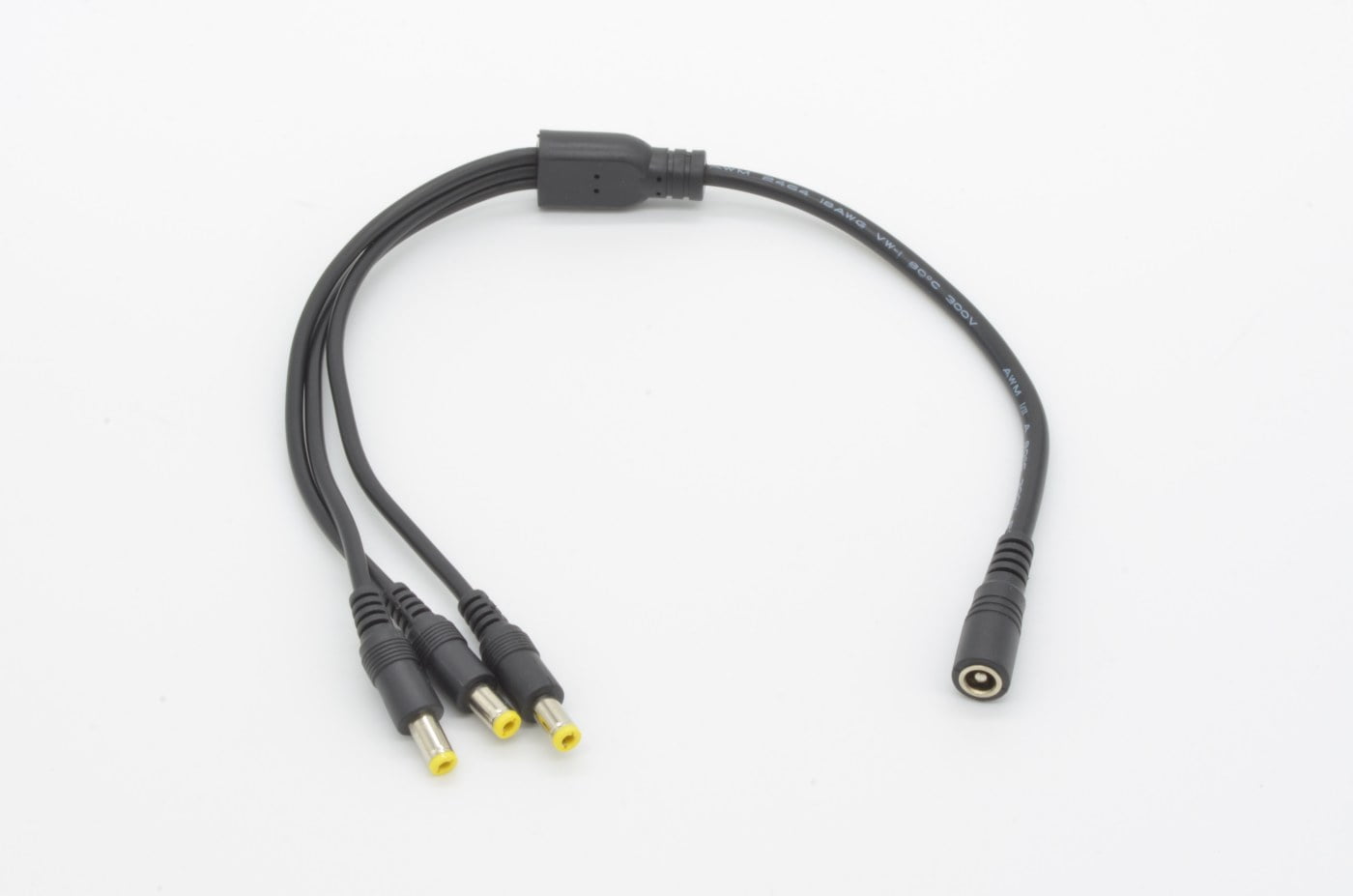 3-Way 2.5mm DC Barrel Jack Splitter