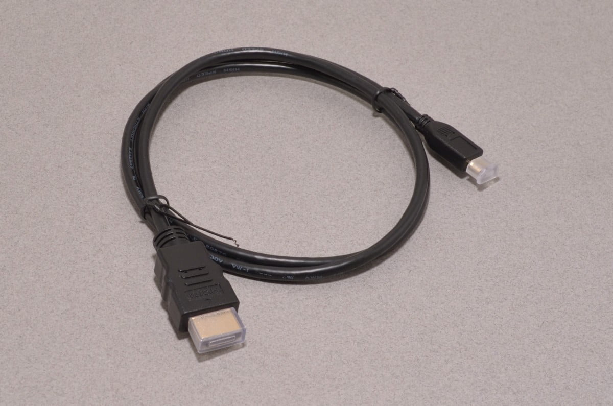 Micro HDMI to HDMI Cable - 3'