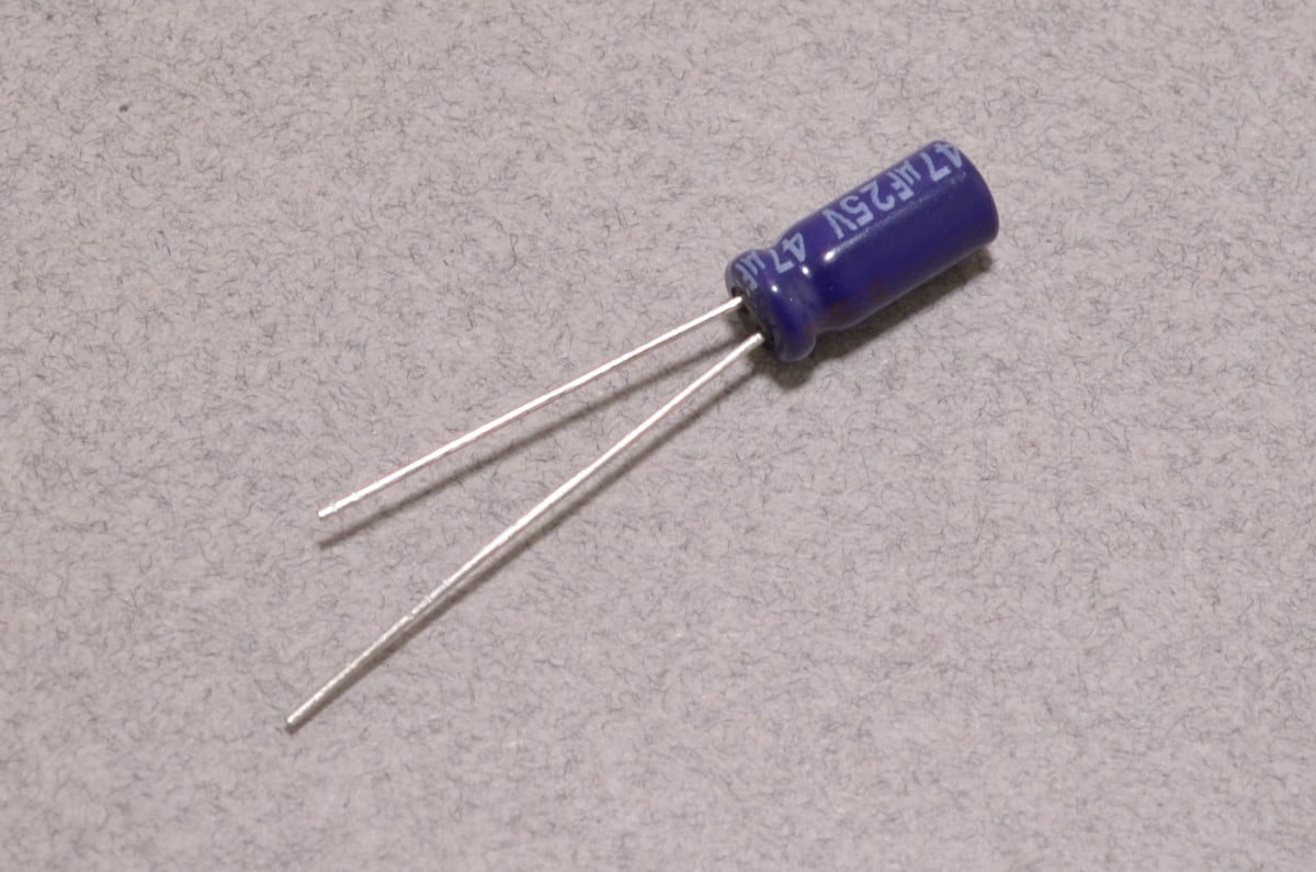 47uF 25V Capacitor