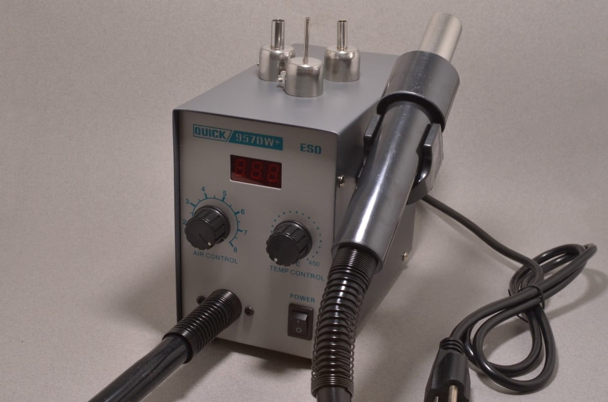 Hot Air Soldering Rework Station - Quick 957DW+