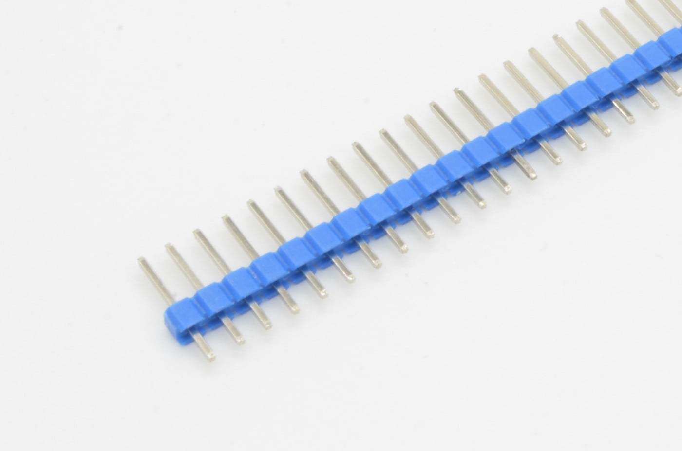 40 Pin Breakaway Male Header - Blue