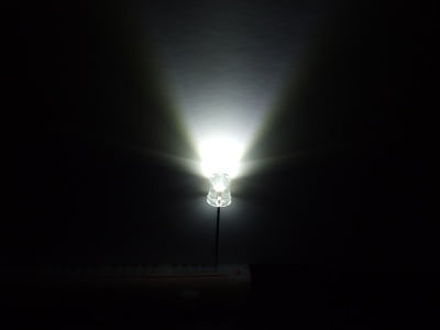 5mm Cool White LED - Super Bright