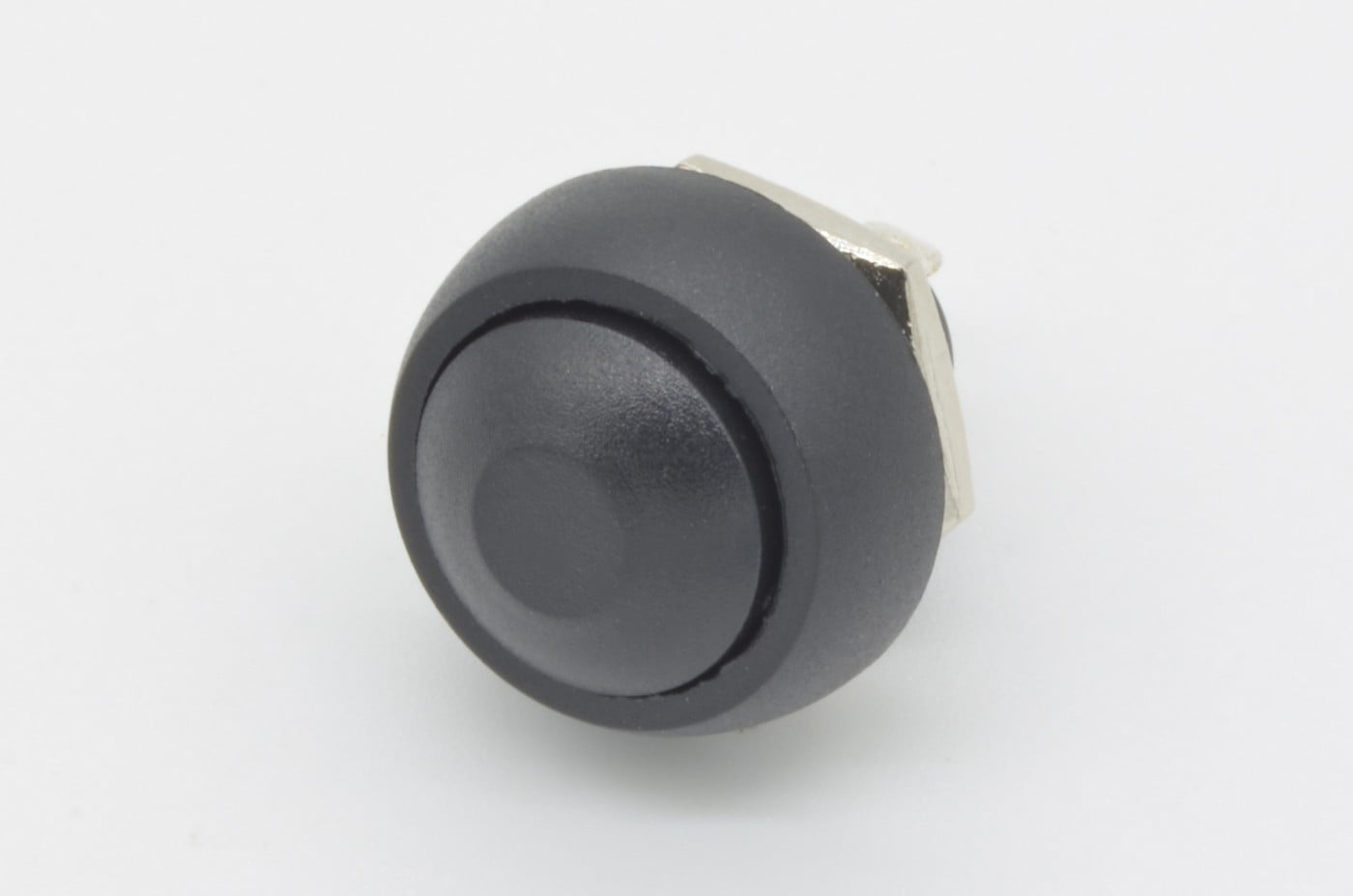 12mm Momentary Pushbutton - Black