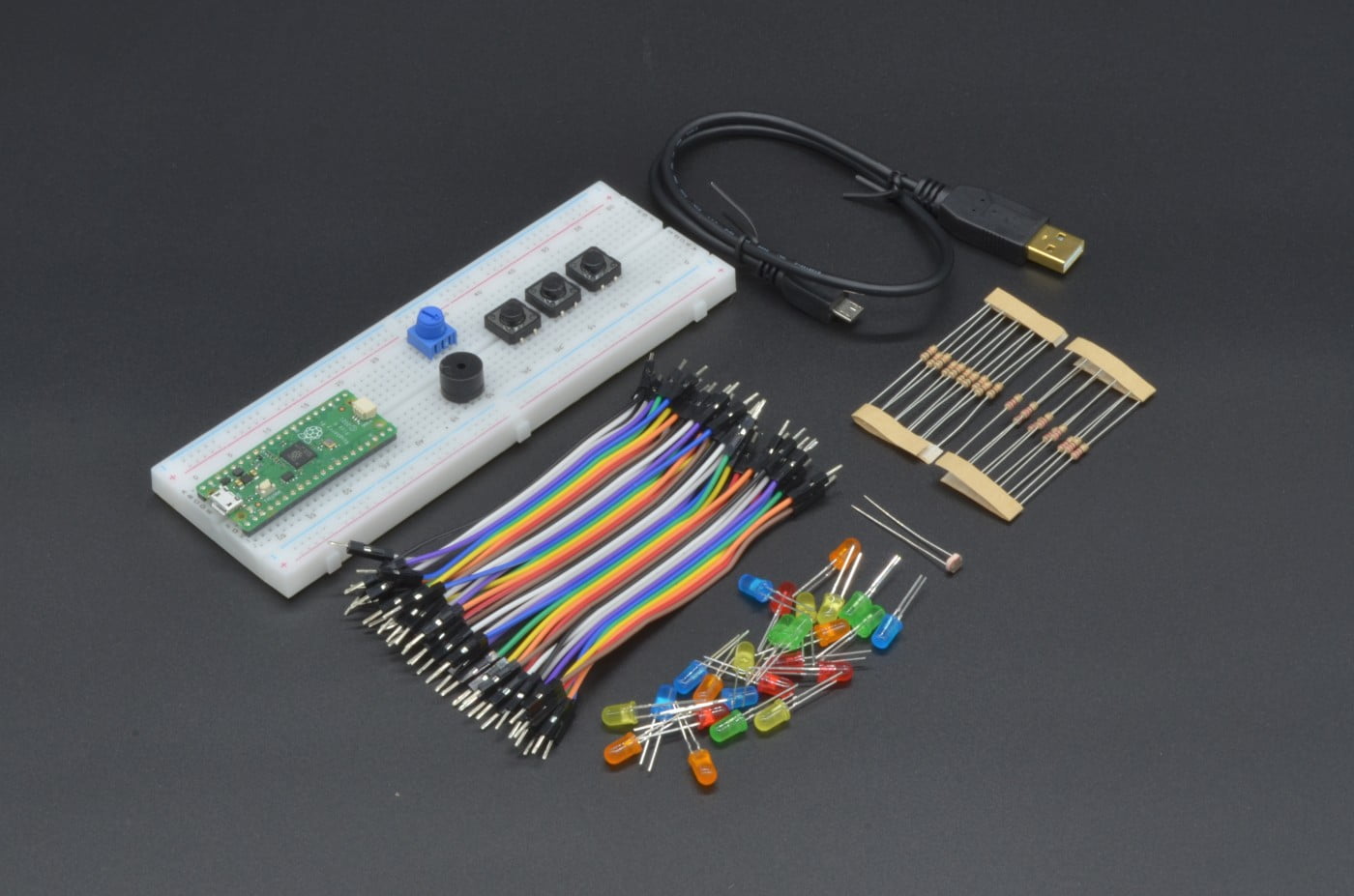 Raspberry Pi Pico 2H Starter Kit