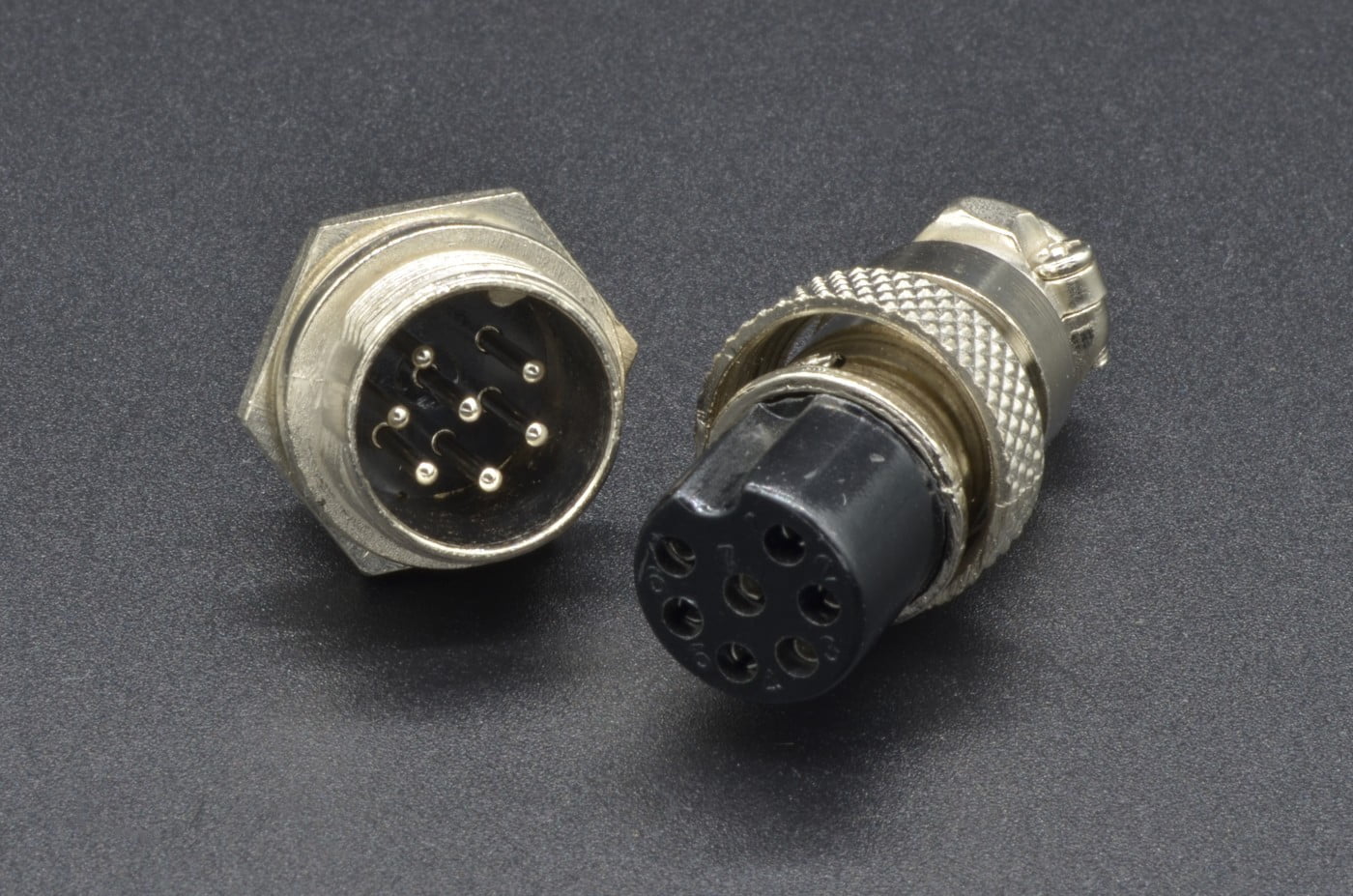7 Pin Chassis Connector - Panel Mount