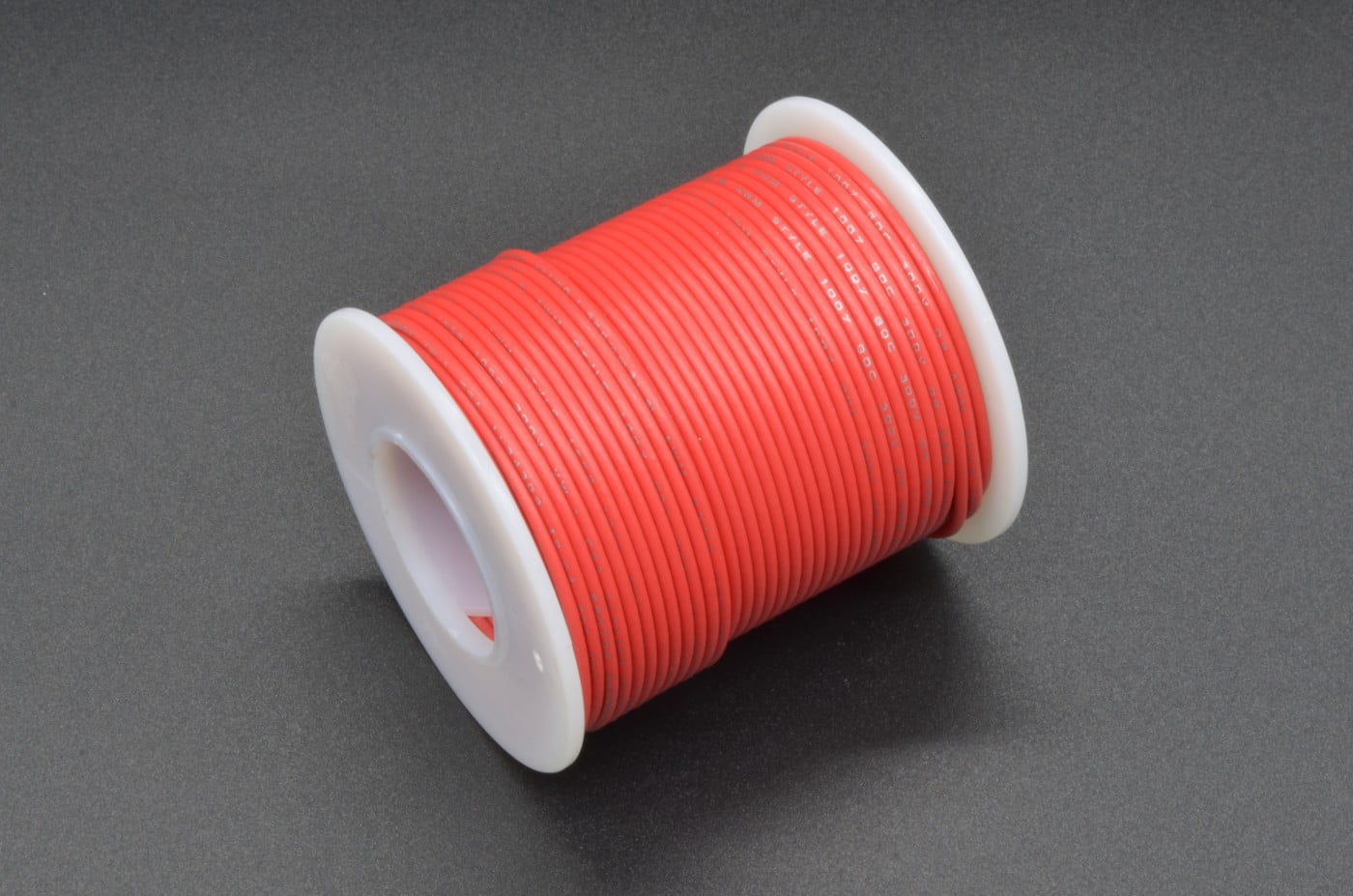 22 AWG Stranded Core Wire - Red - 100'