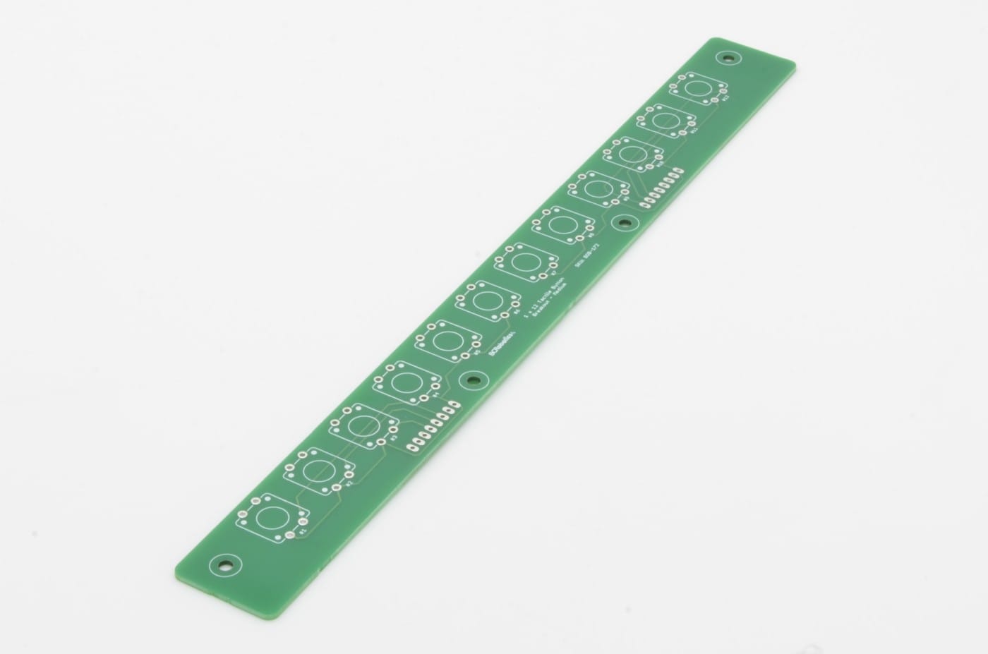 1 x 12 Tactile Button Breakout - Medium
