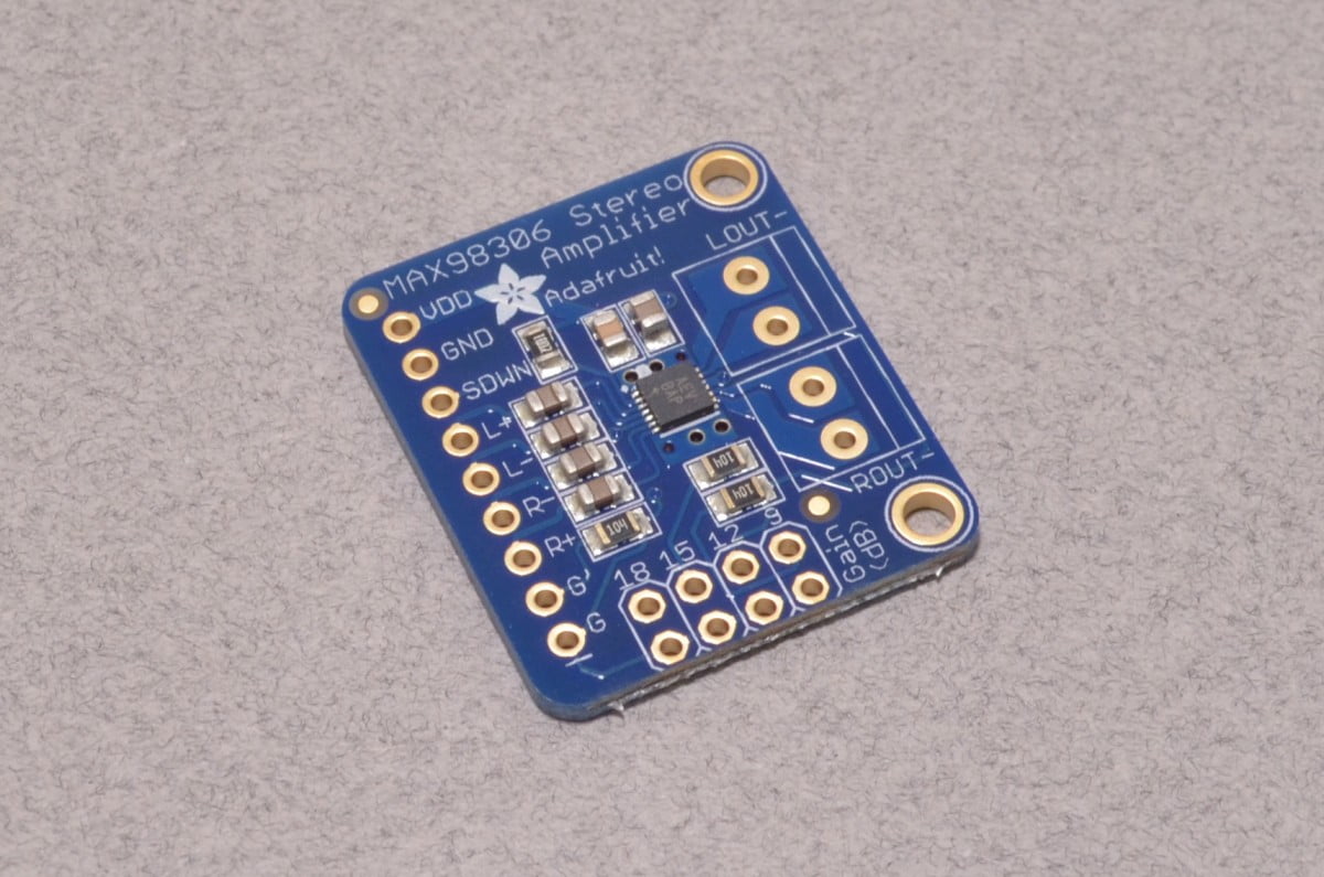 Stereo 3.7W Class D Audio Amplifier - MAX98306