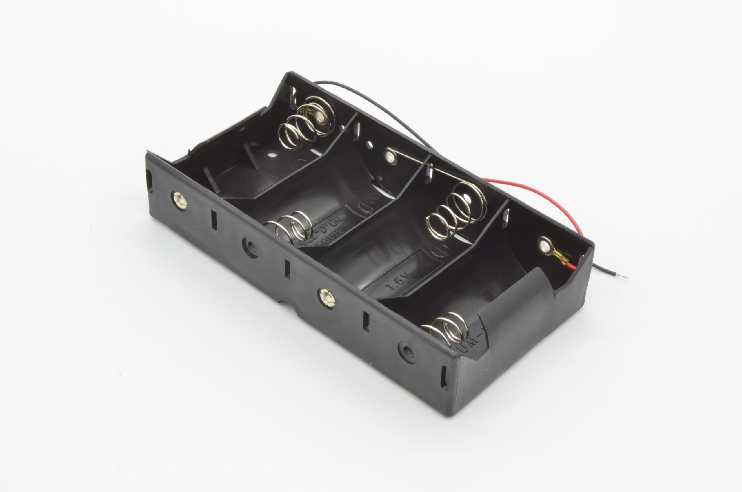4 x D Cell Battery Case