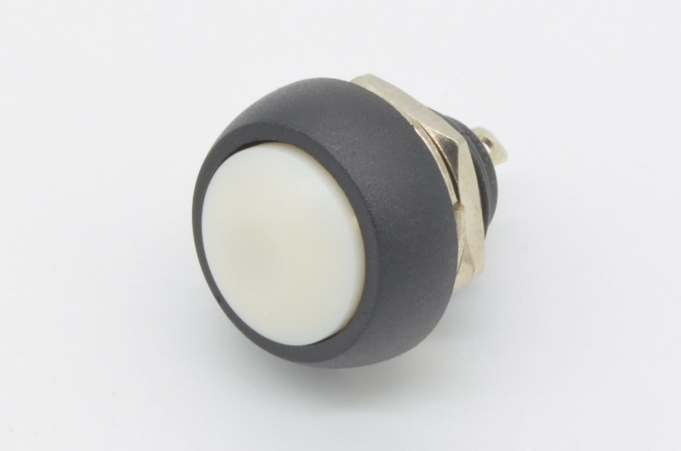 12mm Momentary Pushbutton - White