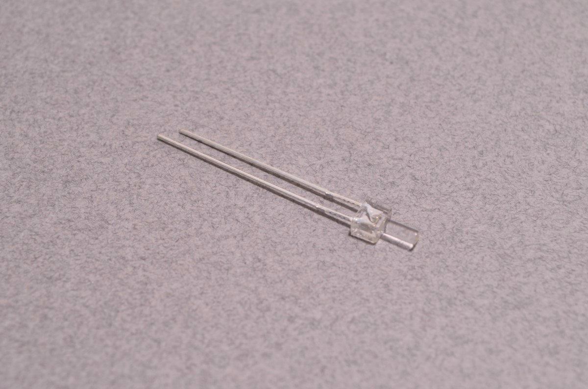 2mm Flat Top Warm White LED