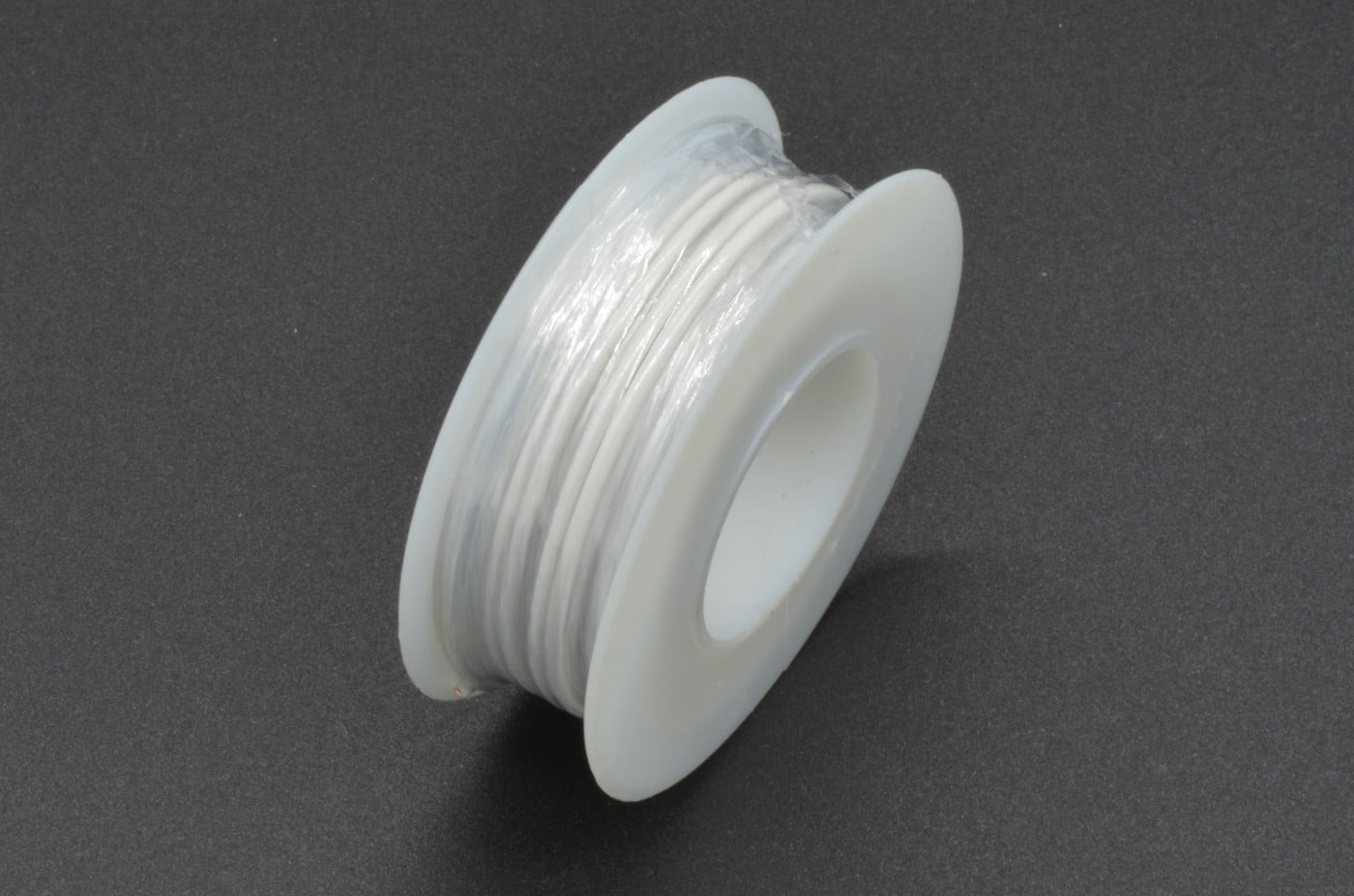 22 AWG Solid Core Wire - White