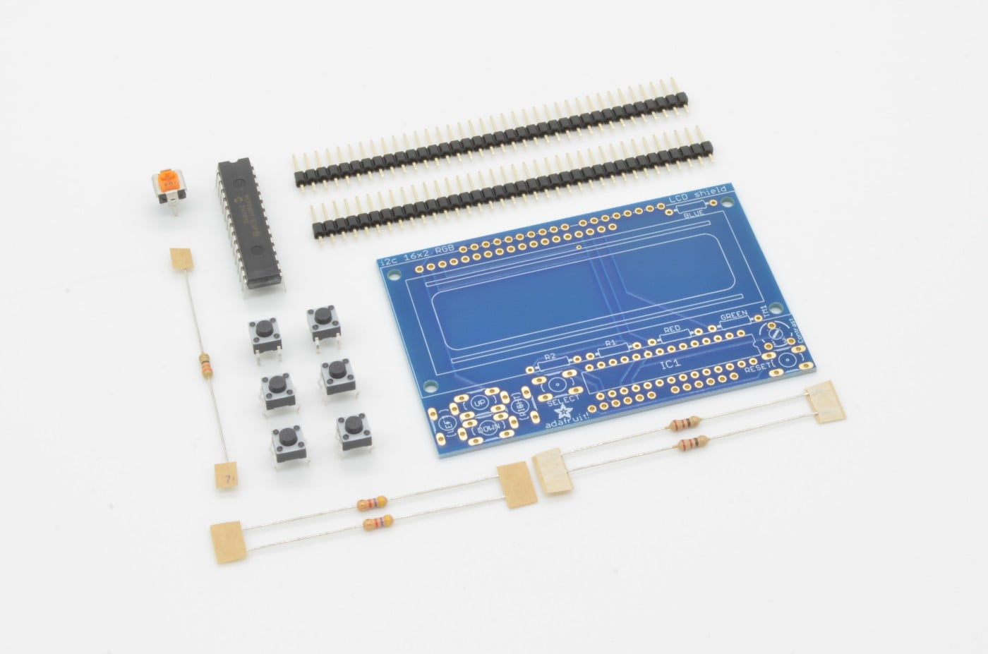 Adafruit LCD Shield Kit (No LCD)