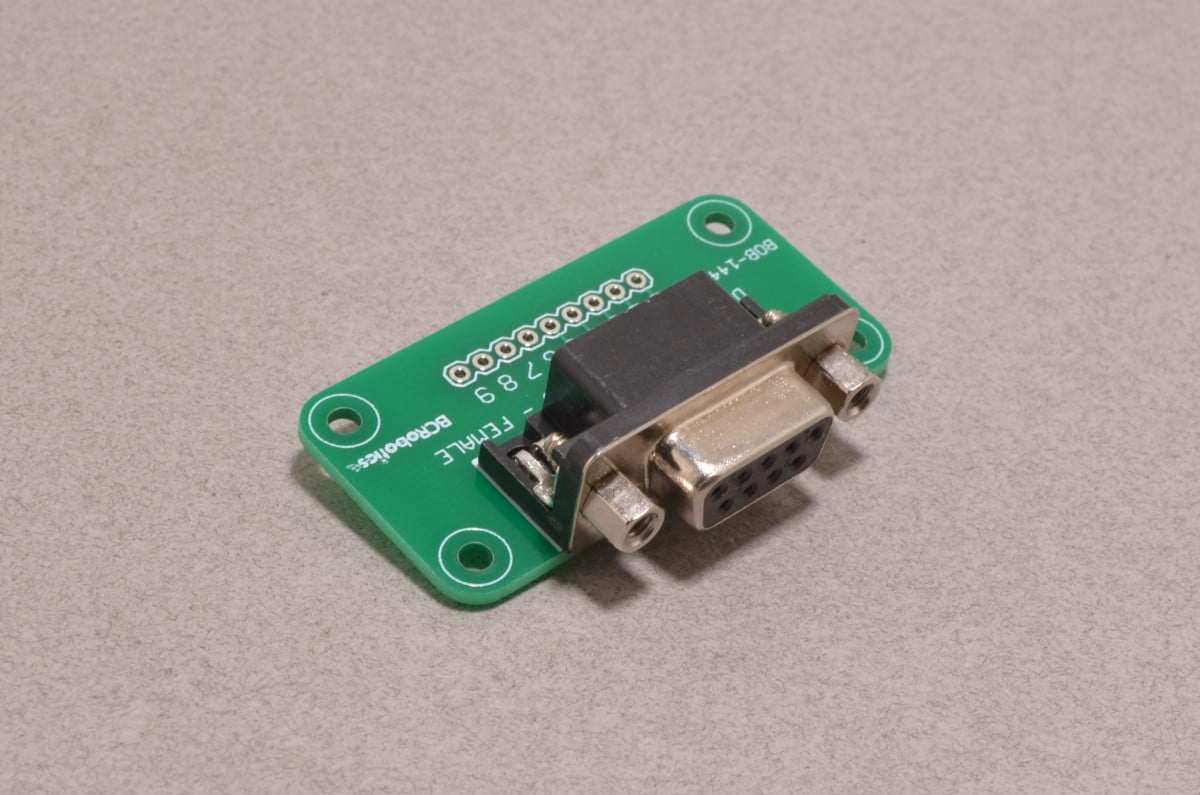 DB9 Breakout Board PCB - Female