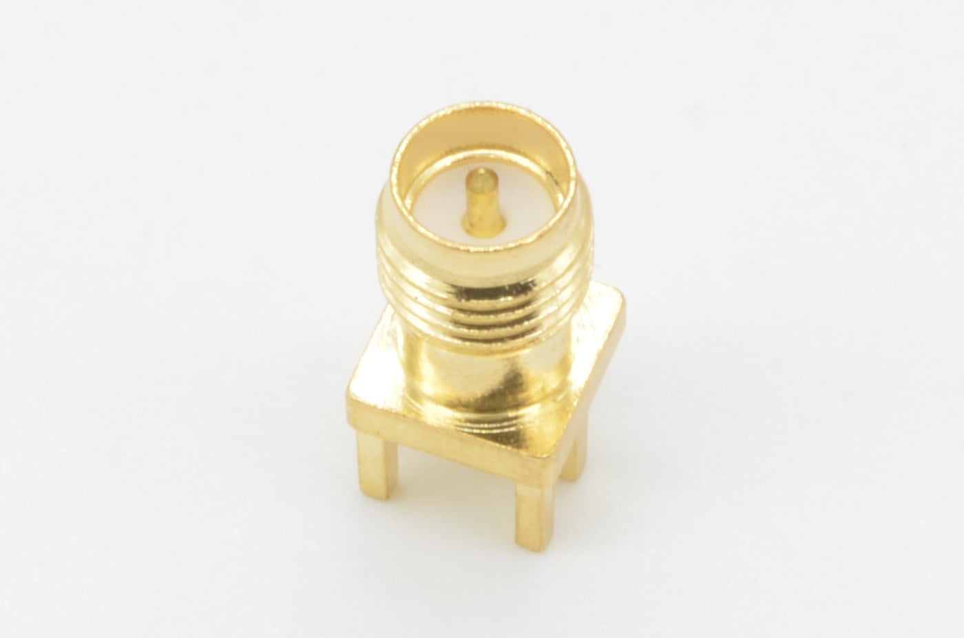 Edge-Launch RP-SMA Connector - 0.062" PCB