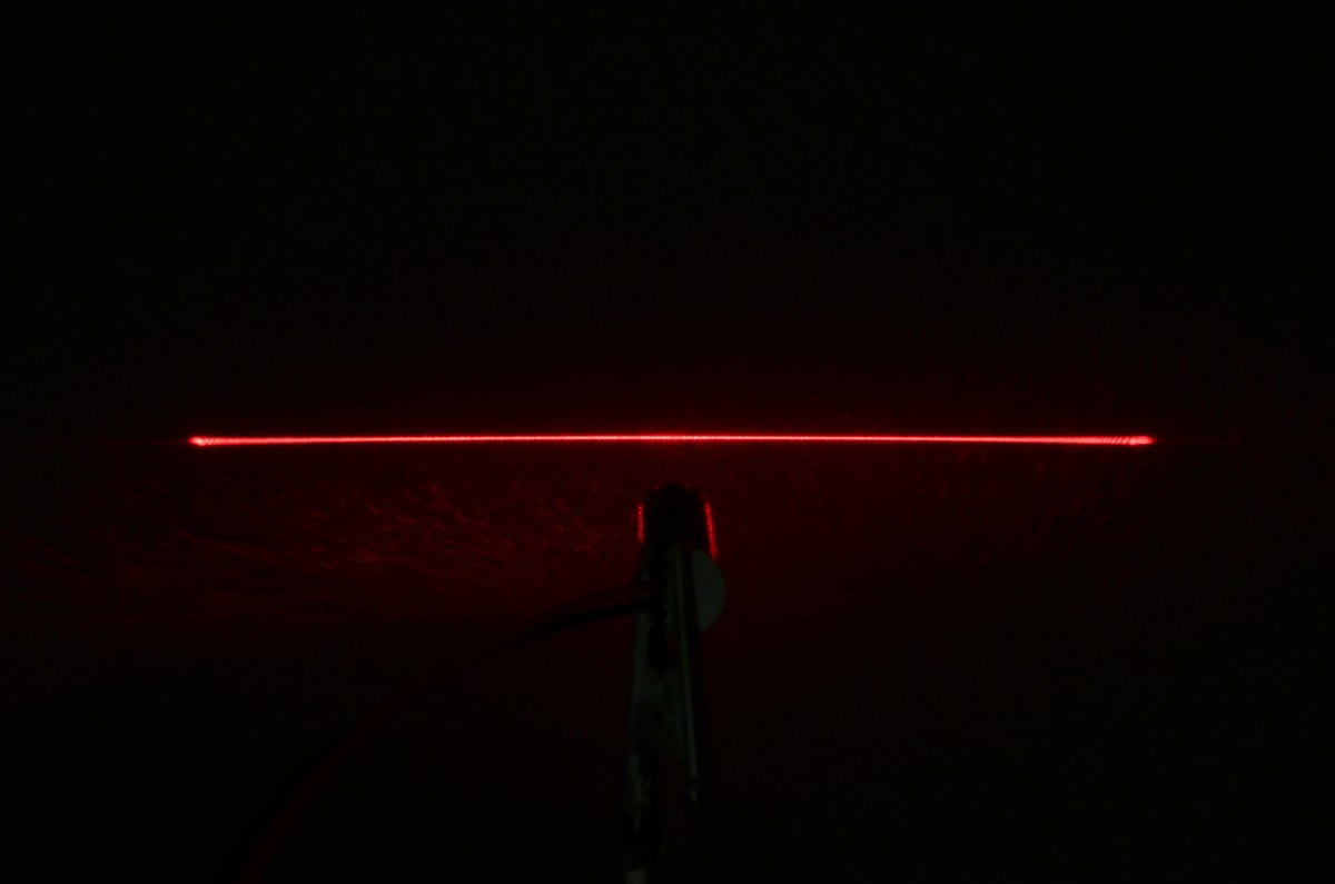 5mW 650nm Red Laser - Adjustable Line