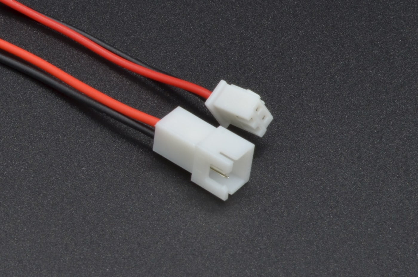2-Pin JST XH Plug + Receptacle Cable Set