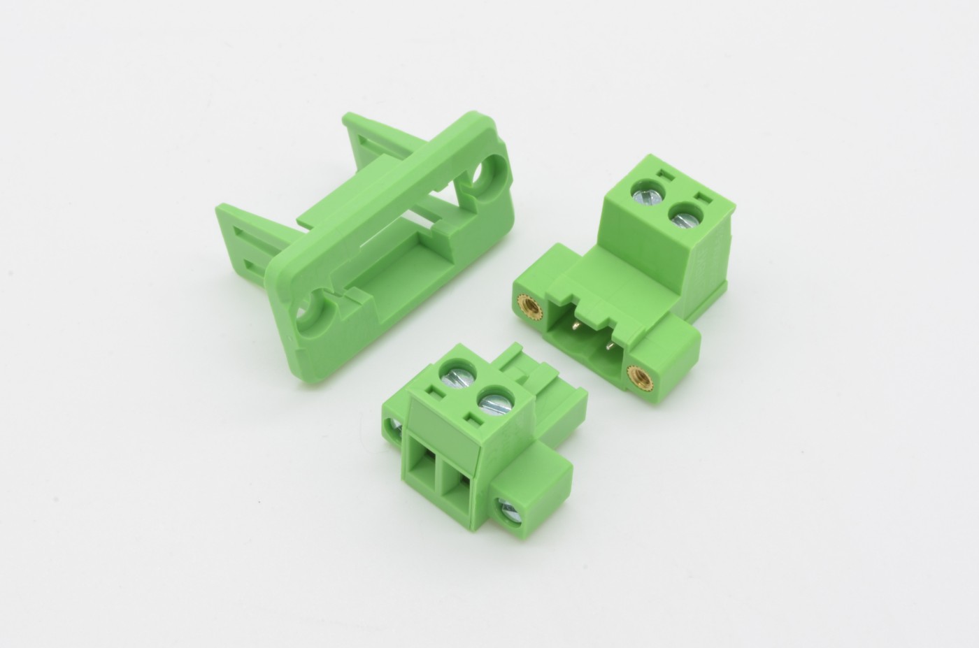 Panel Mount Pluggable Connector - 2 Pin