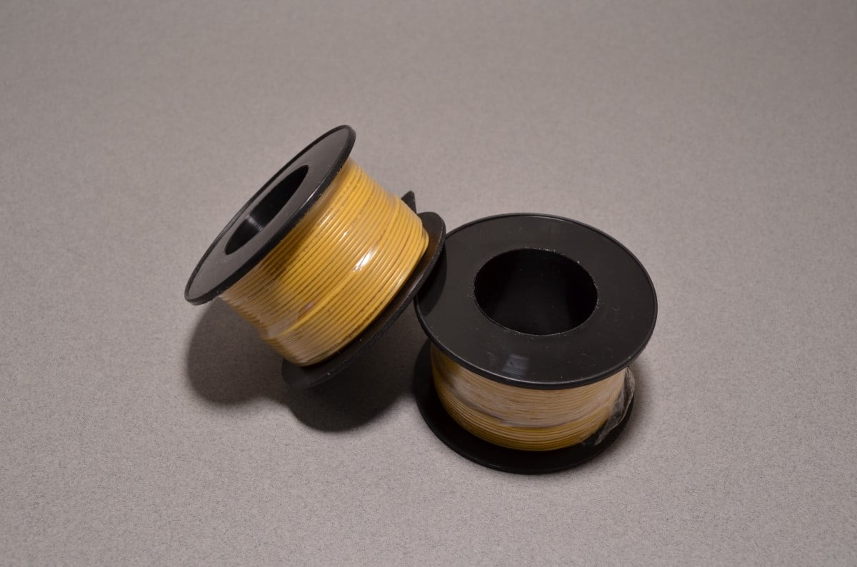30 AWG Stranded Wire - Yellow