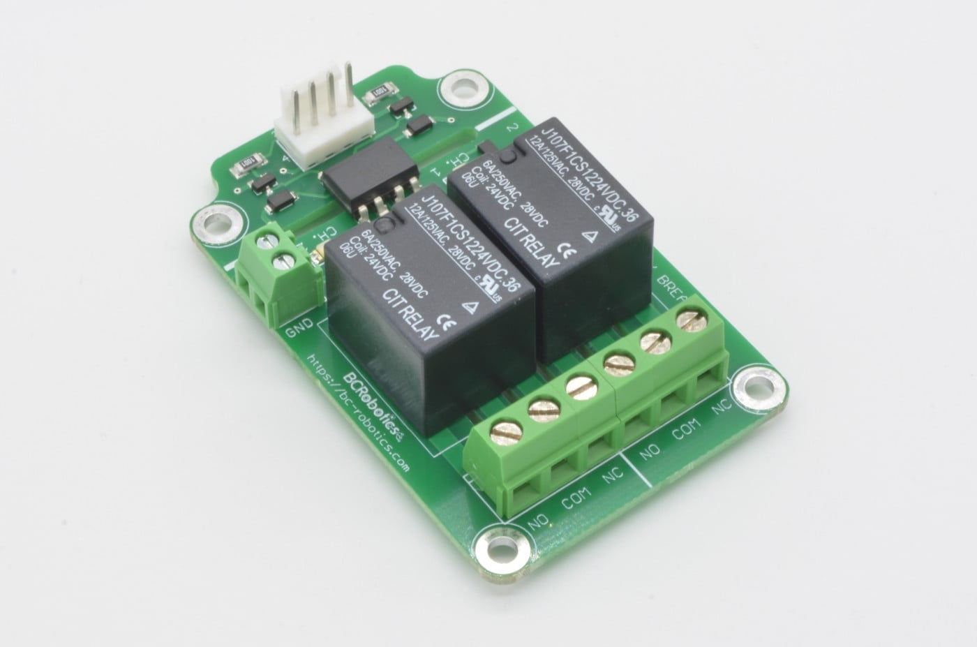 2 Channel Isolated Relay Breakout - 24V