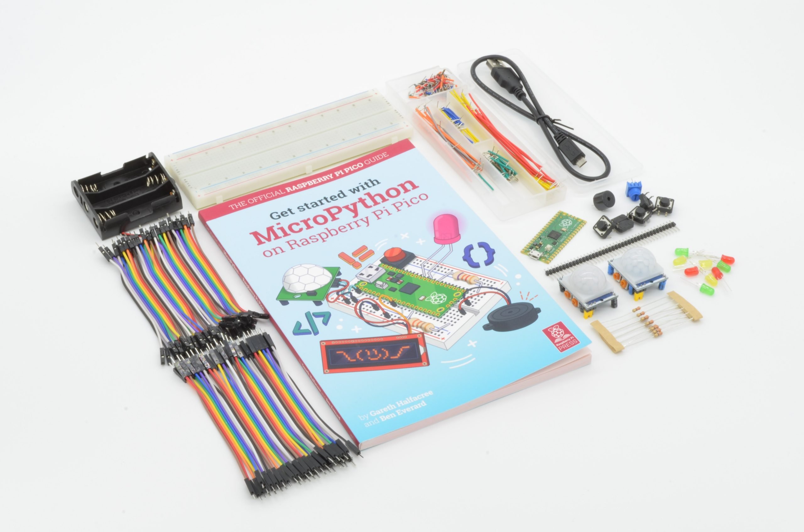 MicroPython Starter Kit for Raspberry Pi Pico