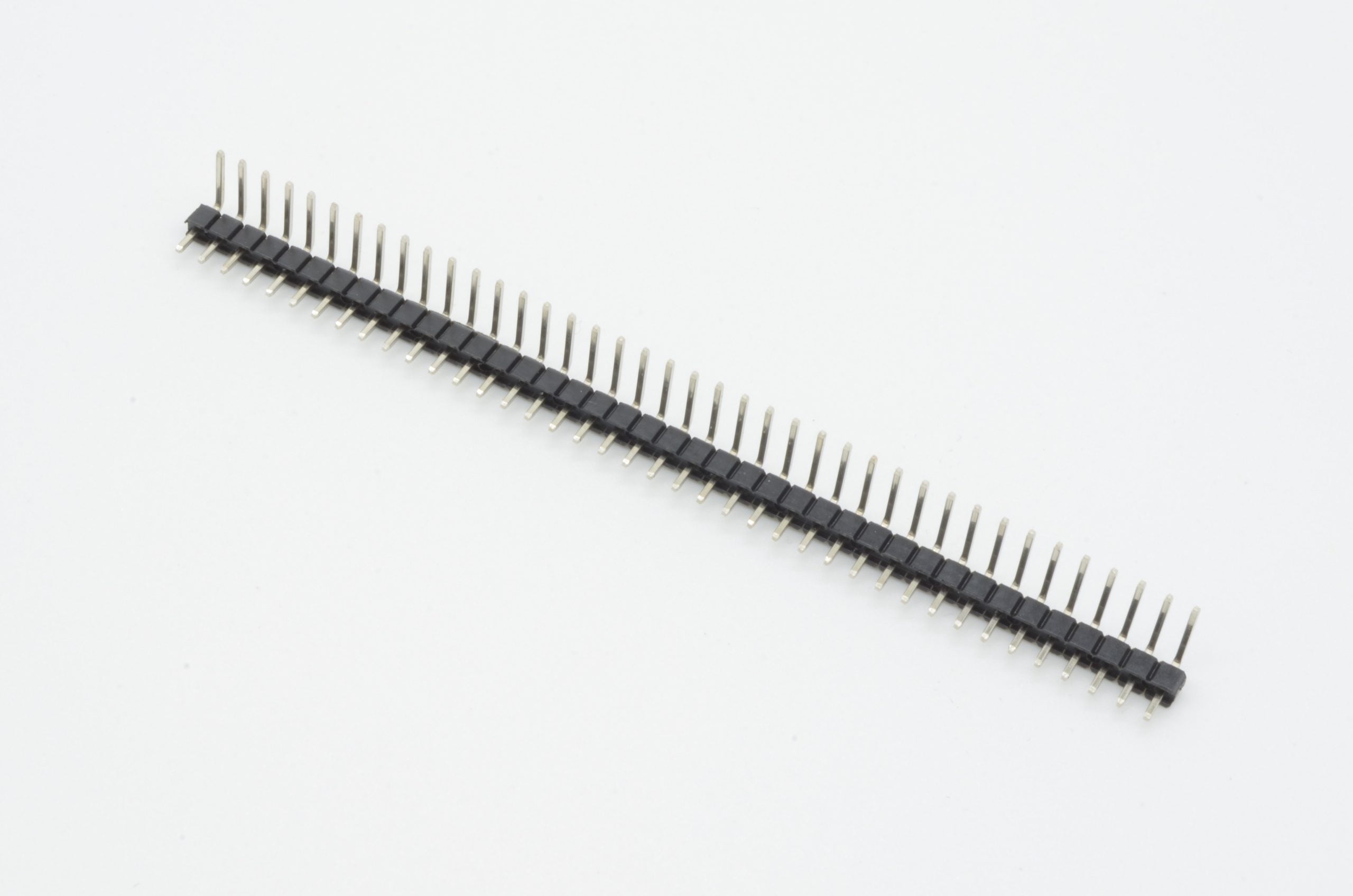 40 Pin Breakaway Male Header - Right Angle