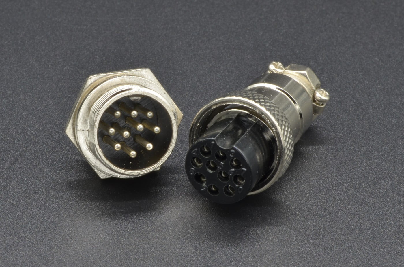 10 Pin Chassis Connector - Panel Mount