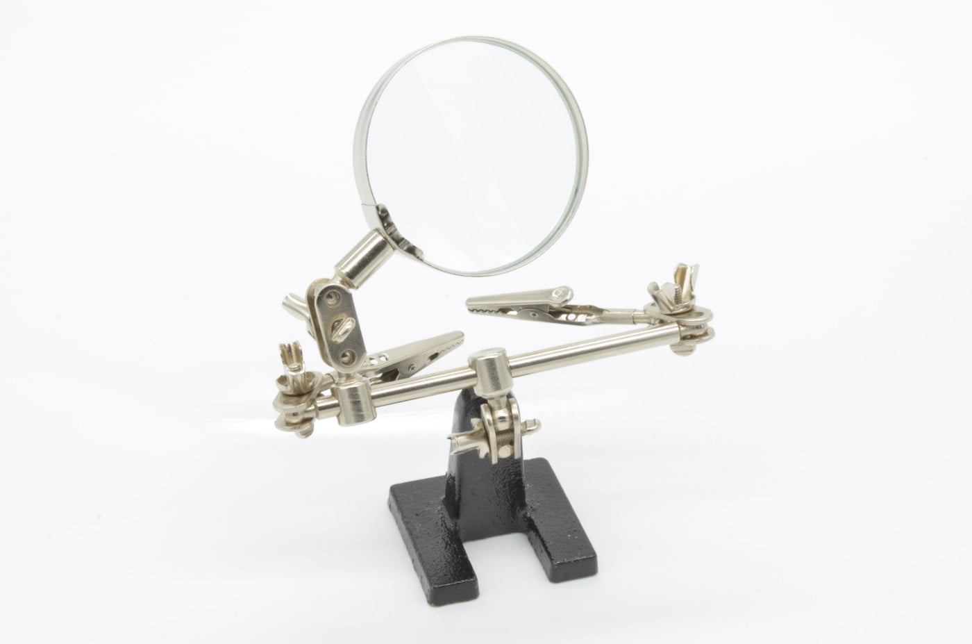 Third Hand With Magnifying Glass